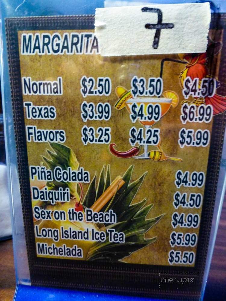 Mi Pueblo Mexican Grill Menu