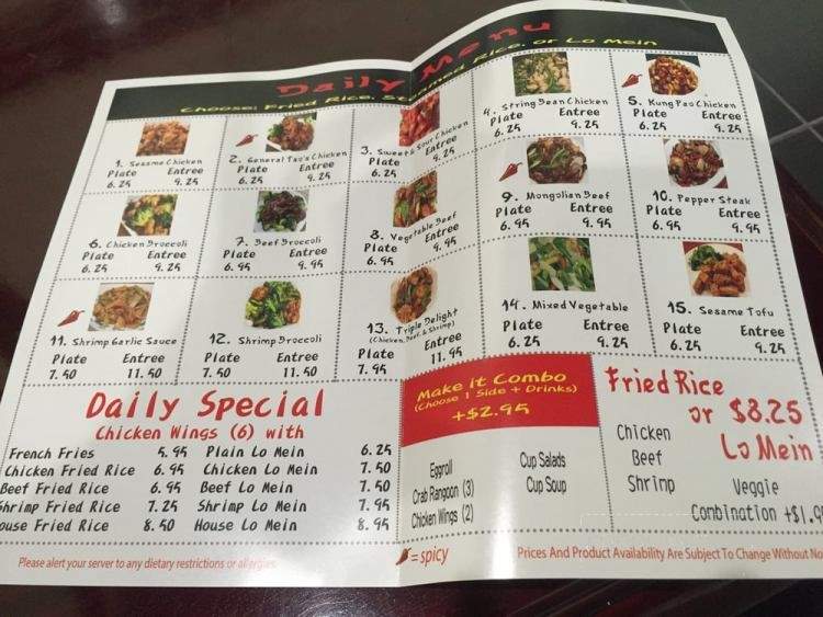 China Go Go - Charlotte, NC menu_pic