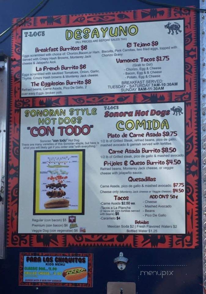 5000 Burnet Road - Austin, TX menu_pic