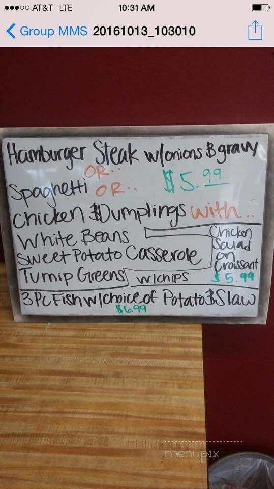 The Firehouse Grill - Selmer, TN menu_pic
