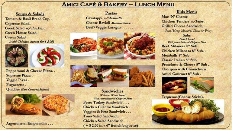 /28951979/Amici-Cafe-and-Bakery-The-Menu-Woodlands-TX - The Woodlands, TX