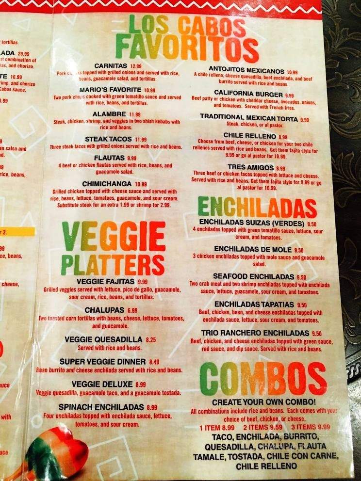 Los Cabos Mexican Grill - Navarre, FL menu_pic