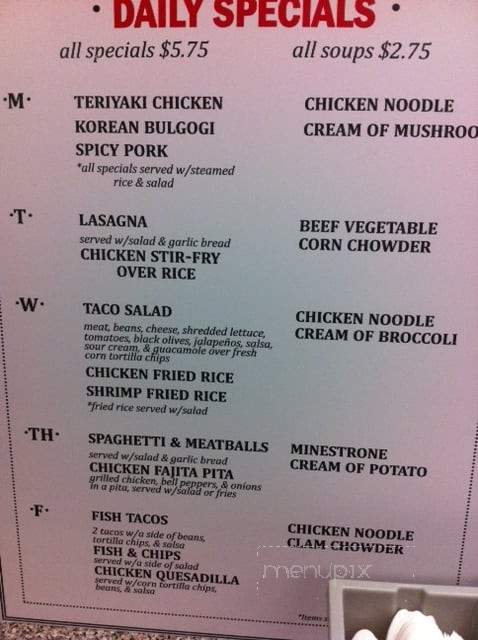 Checker's Grill - Orange, CA menu_pic