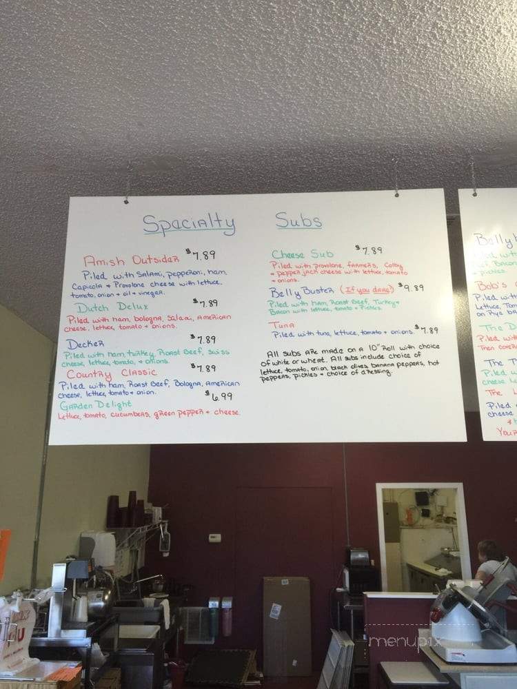 Green Valley Amish Market & Deli - Inverness, FL menu_pic