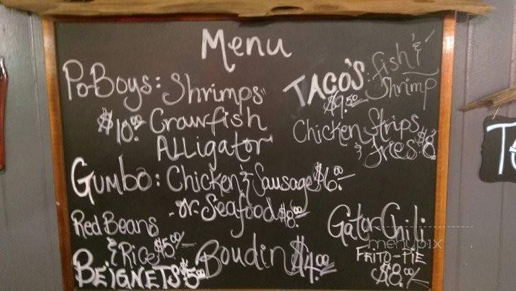 Crazy Cajun Chef - Milton, FL menu_pic