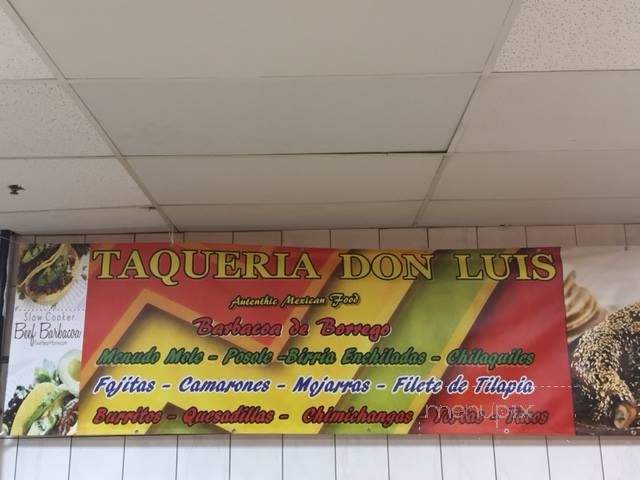 Taqueria Don Luis - Indianapolis, IN menu_pic
