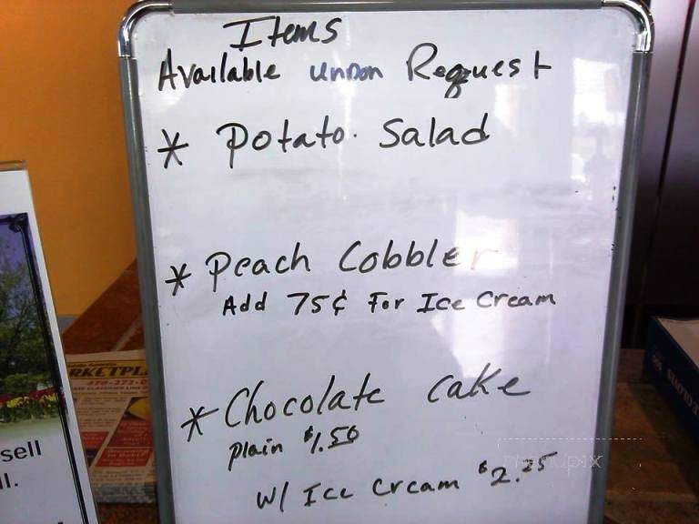 Hometown Grill - Dublin, GA menu_pic