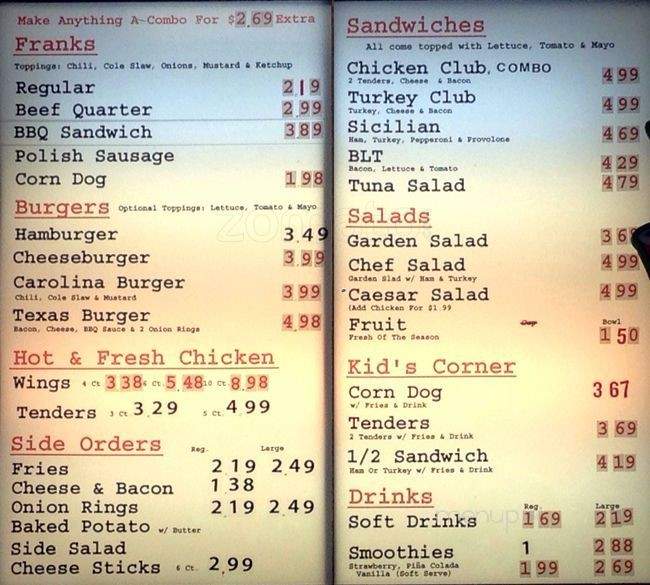 Franks & Burgers - Concord, NC menu_pic