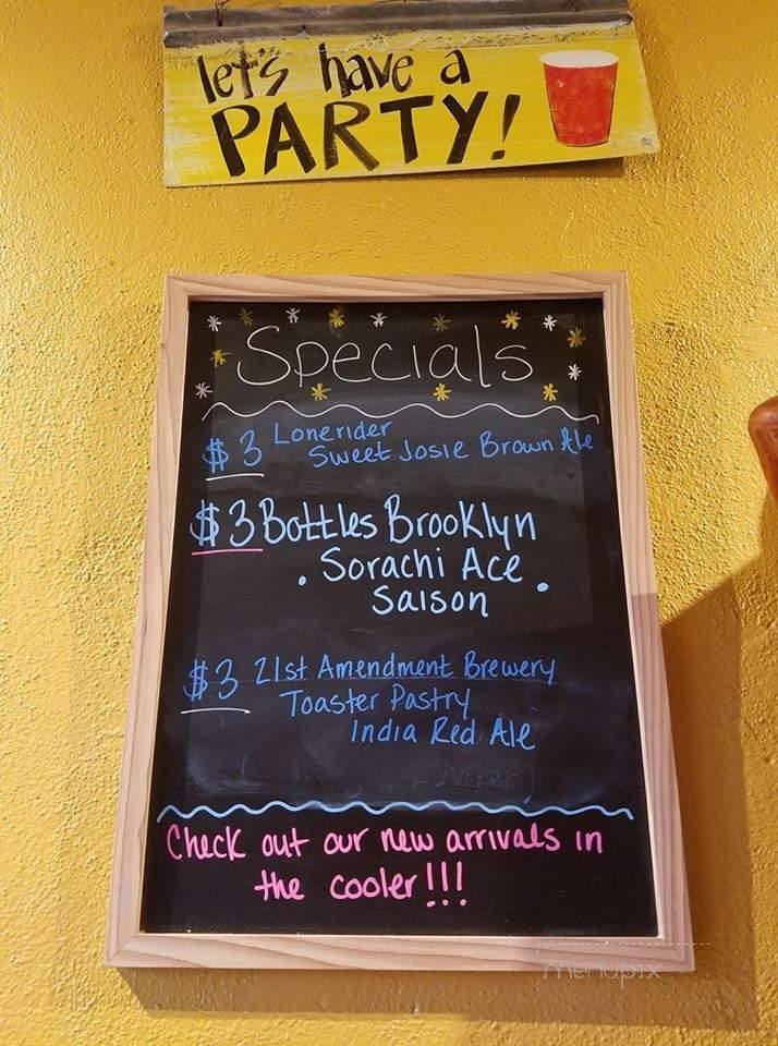 Green River Brew Depot - Saluda, NC menu_pic