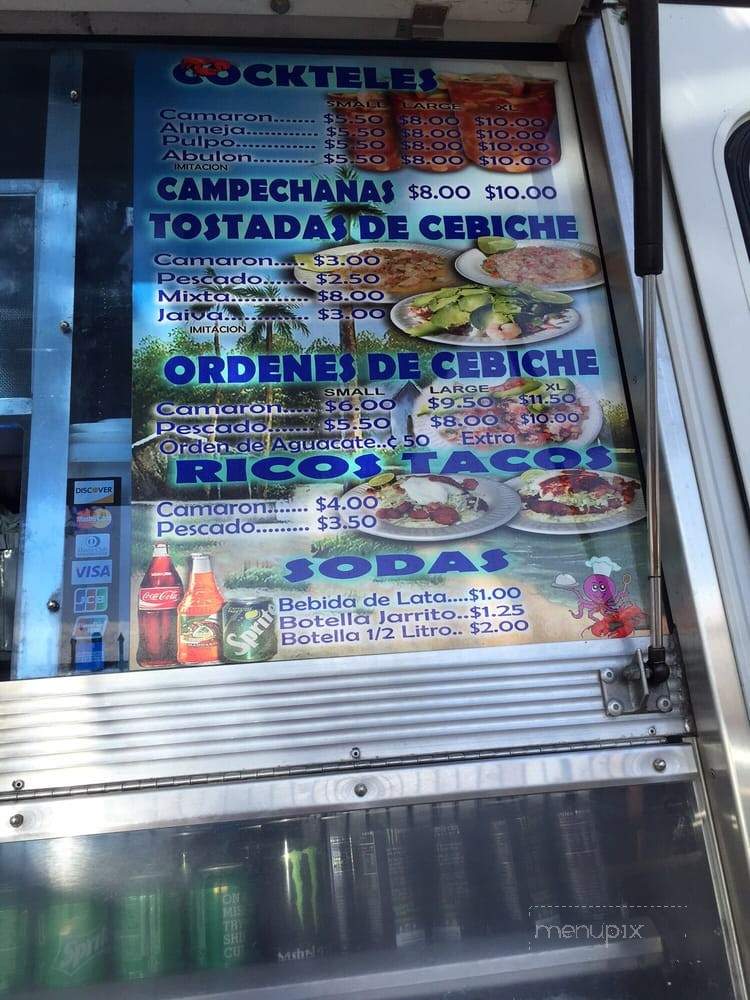 Ricos Marisco El Rey del Maz - Los Angeles, CA menu_pic