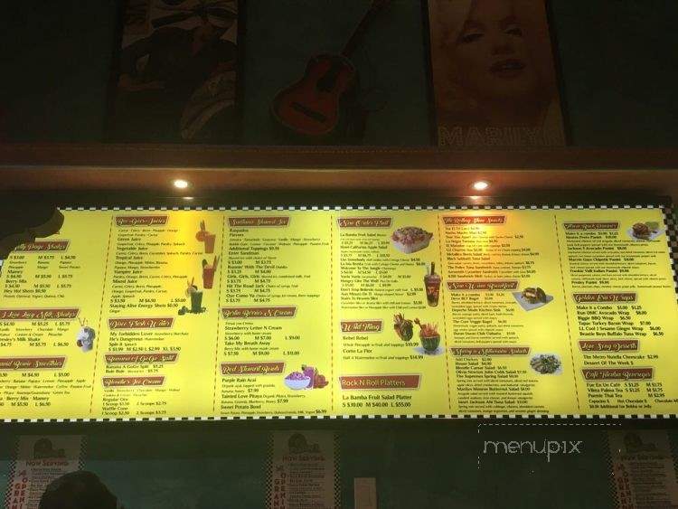 Presley's Snack Bar - La Puente, CA menu_pic