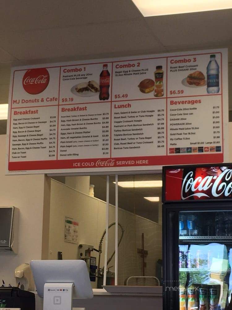 MJ Donuts Cafe - Davenport, FL menu_pic