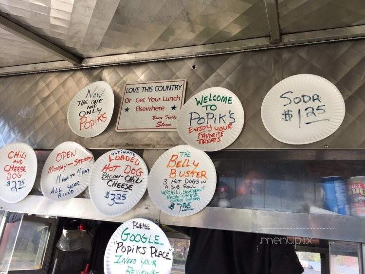 Popiks Place - Scotch Plains, NJ menu_pic