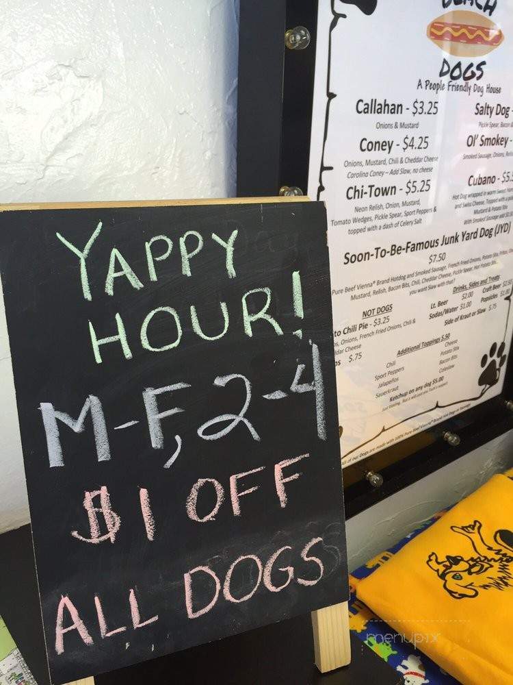 Beach Dogs - Cocoa Beach, FL menu_pic