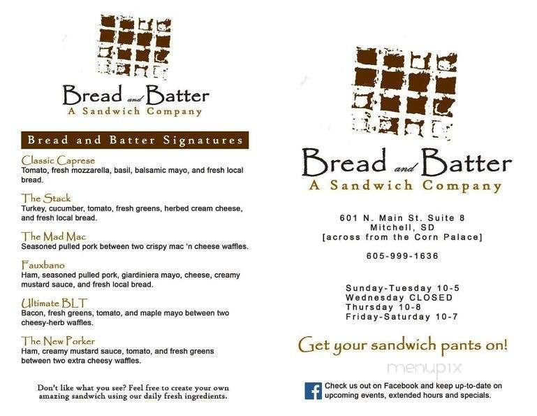 /28980596/Bread-and-Batter-Mitchell-SD - Mitchell, SD