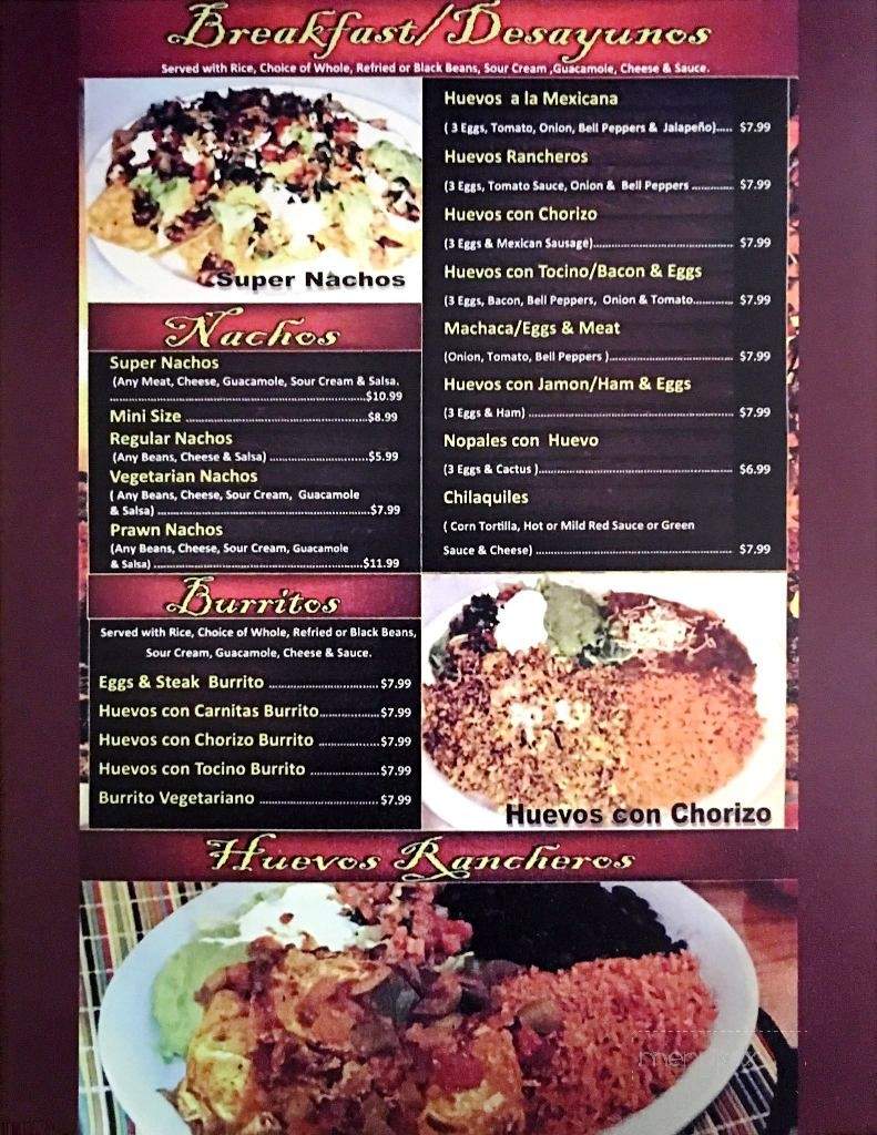 Jalos Restaurant and Bar - Manteca, CA menu_pic