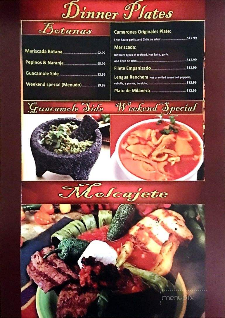 Jalos Restaurant and Bar - Manteca, CA menu_pic