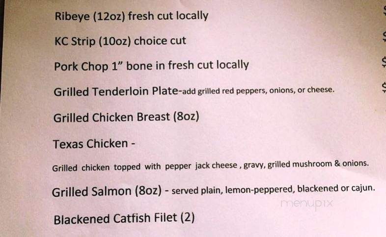 Old Stone House Inn - Palmyra, MO menu_pic