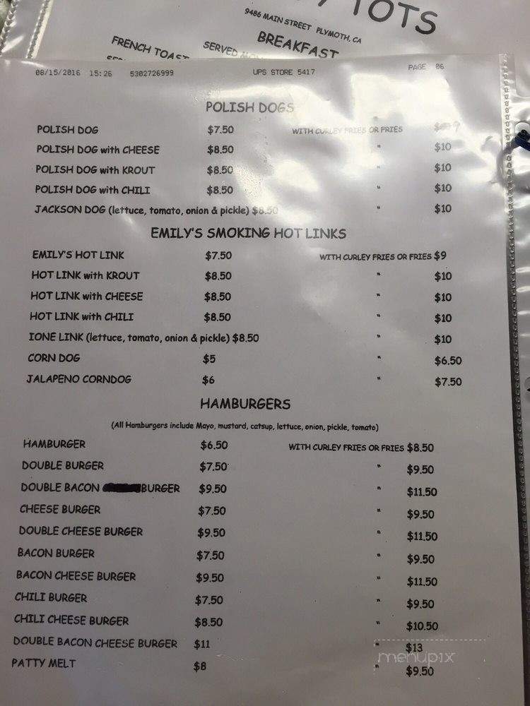 /28984809/Sloppy-Tots-Menu-Plymouth-CA - Plymouth, CA