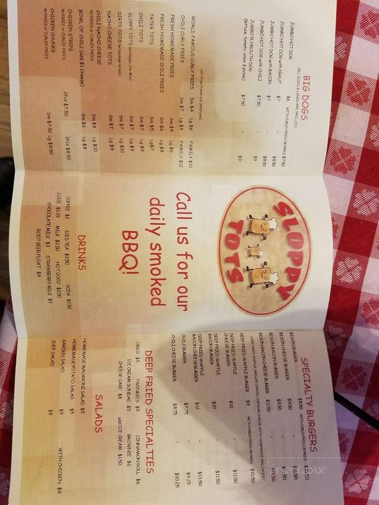 /28984809/Sloppy-Tots-Menu-Plymouth-CA - Plymouth, CA