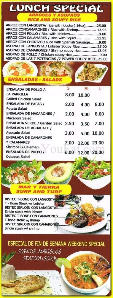 Edward Lunch & Restaurant - Brooklyn, NY menu_pic