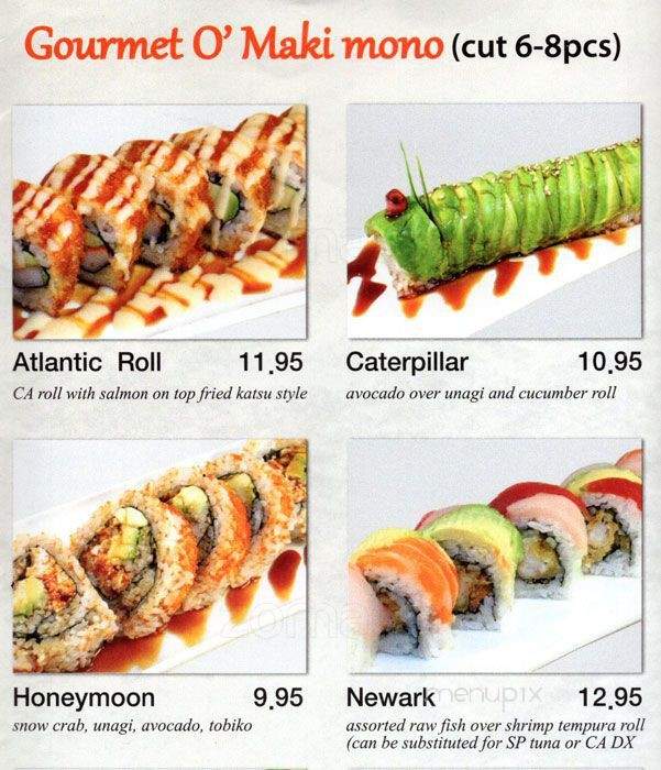 A's Sushi - Newark, CA menu_pic