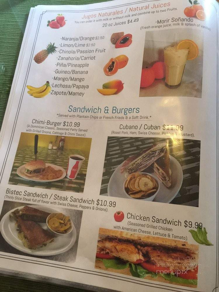 Mambo's Dominican Kitchen - Chandler, AZ menu_pic
