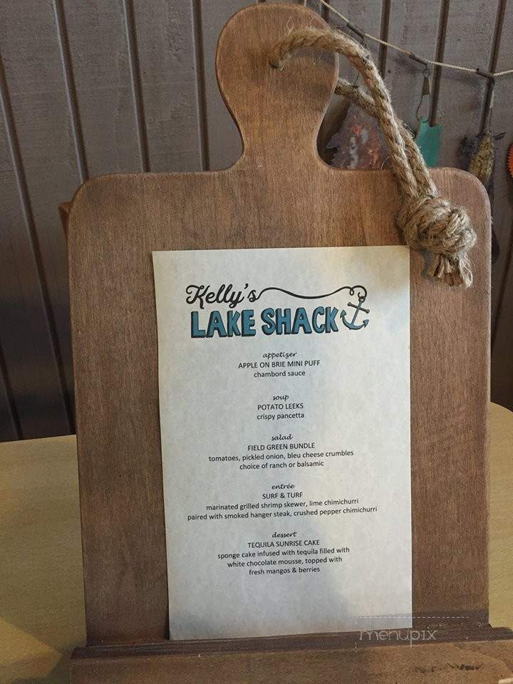 Kelly's Lake Shack - Gordonville, TX menu_pic