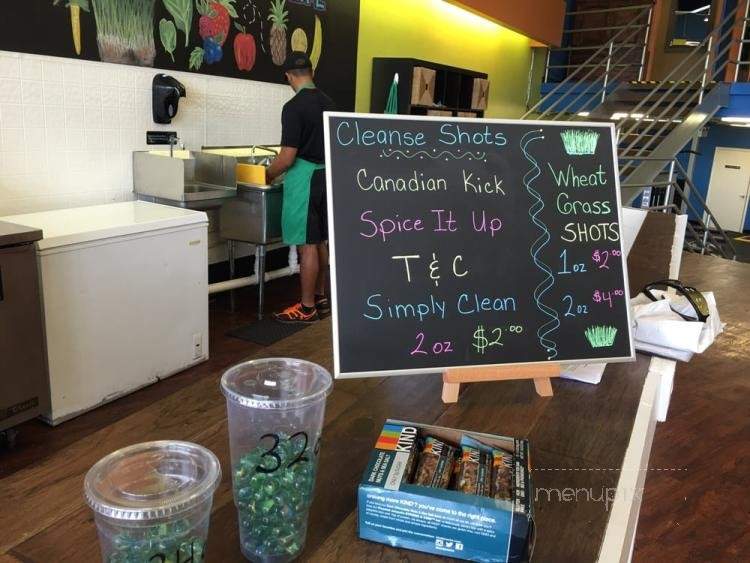 713 Juice Bar - Houston, TX menu_pic