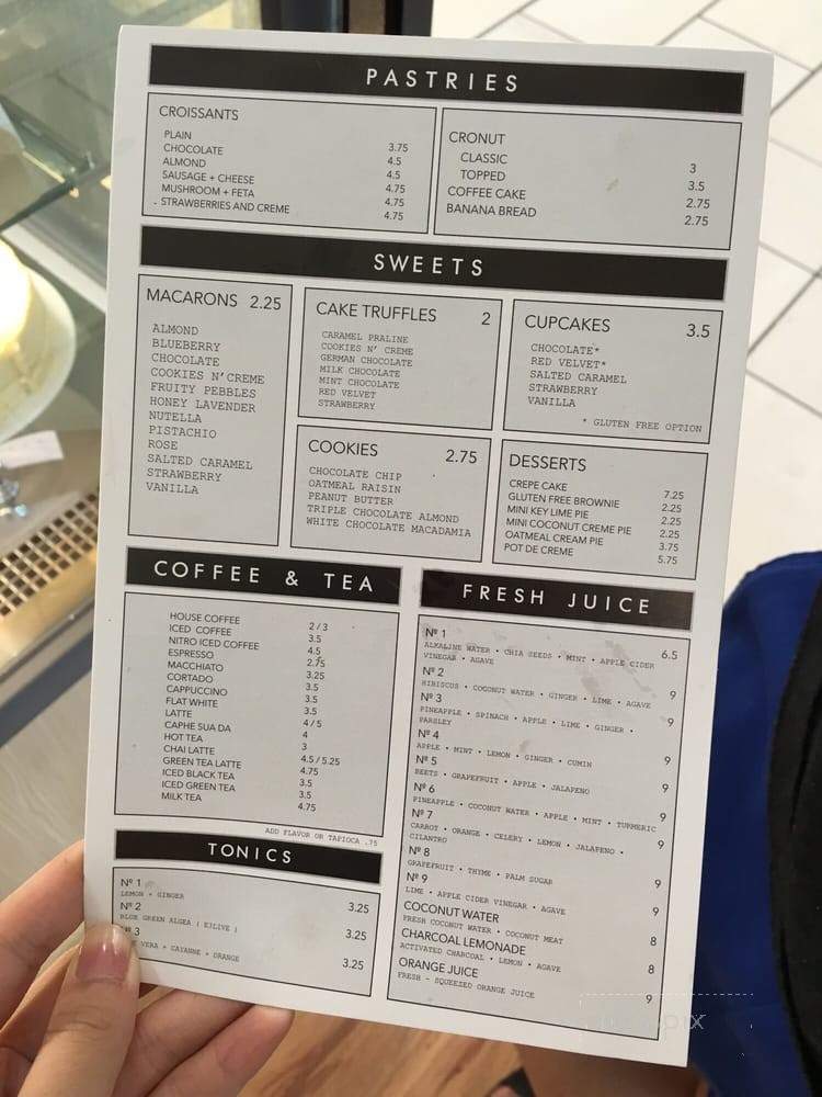 Tout Suite Memorial - Houston, TX menu_pic