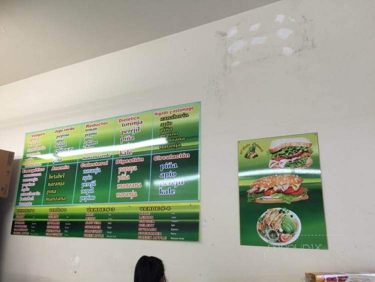 D'Todo Natural - Bell, CA menu_pic