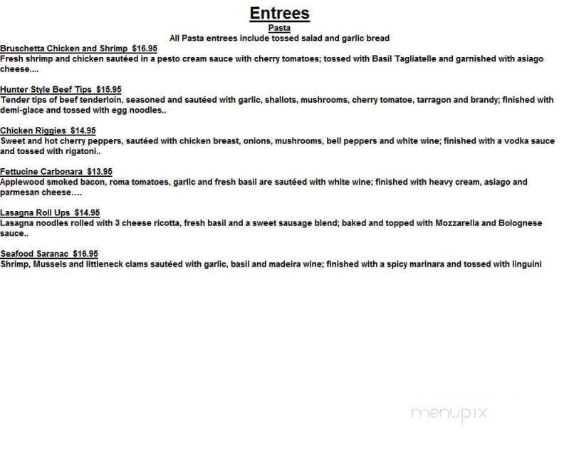 The Club - Massena, NY menu_pic