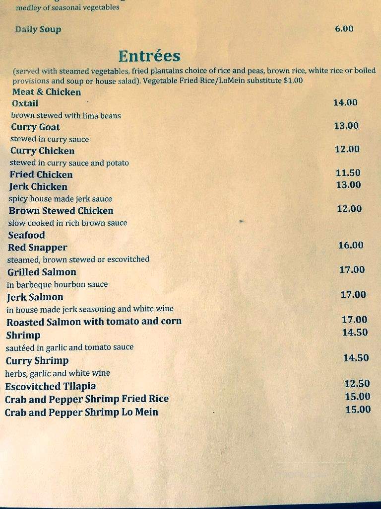 Jemz - Crown Heights, NY menu_pic