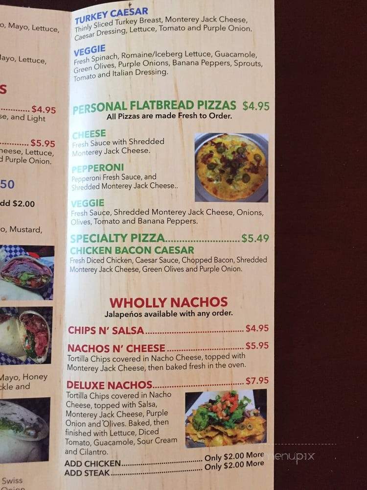 All Wrapped Up - Saint Petersburg, FL menu_pic