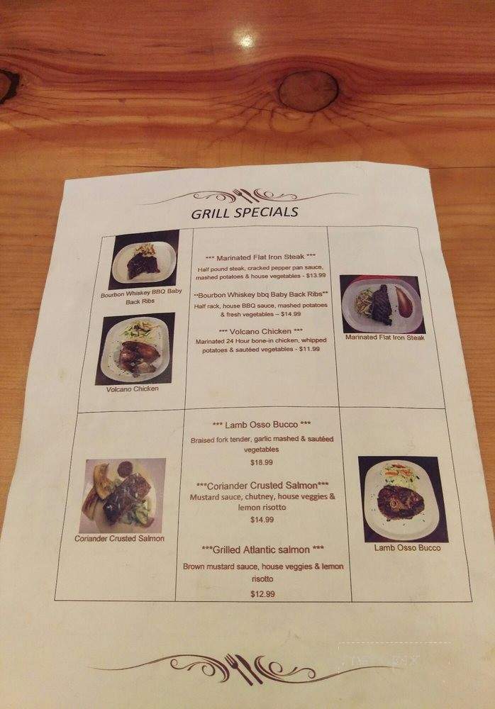 La Vella Villa Grill - Big Bear Lake, CA menu_pic