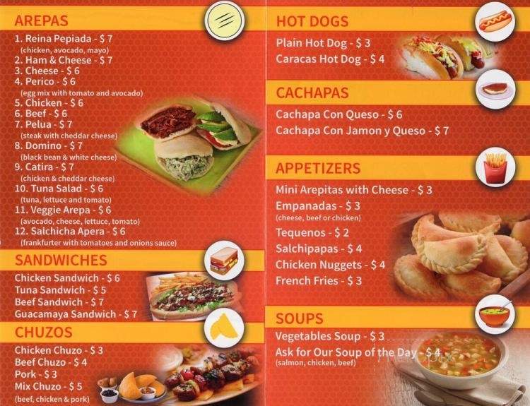 Guacamaya Cafe - Brooklyn, NY menu_pic