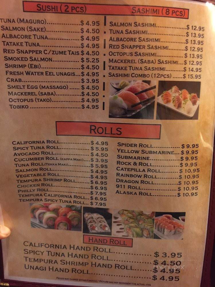 King Sushi - Delano, CA menu_pic