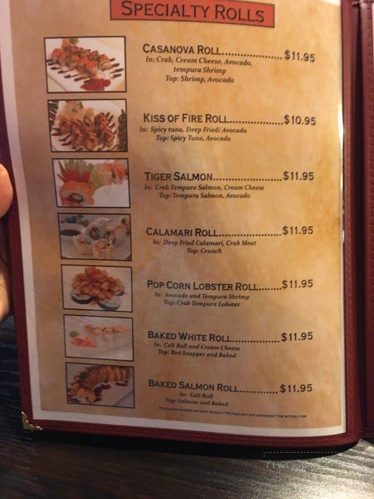 King Sushi - Delano, CA menu_pic