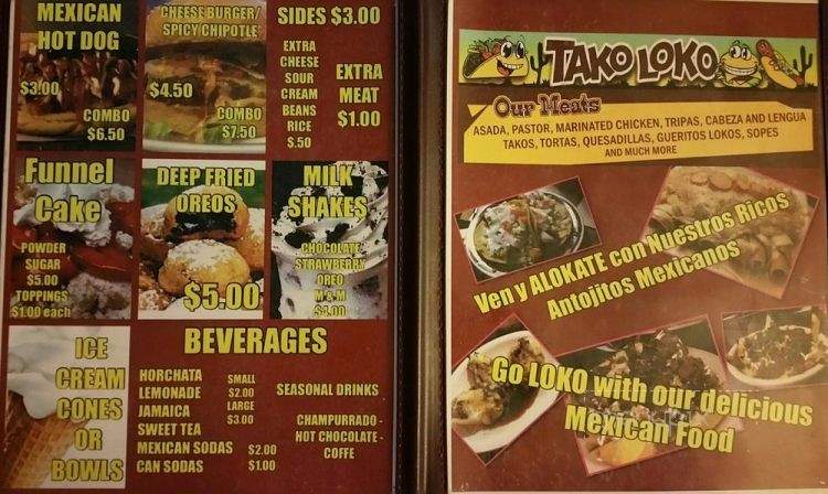 Tako Loko - Yuma, AZ menu_pic