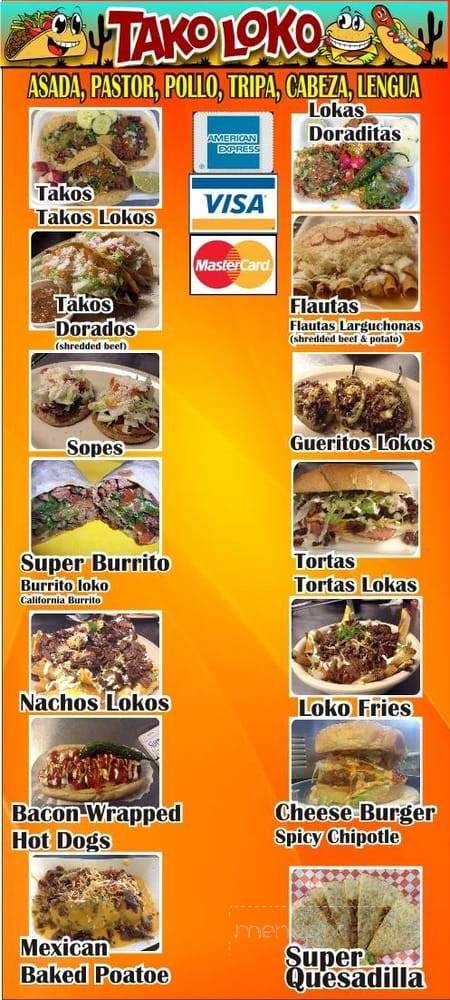 Tako Loko - Yuma, AZ menu_pic