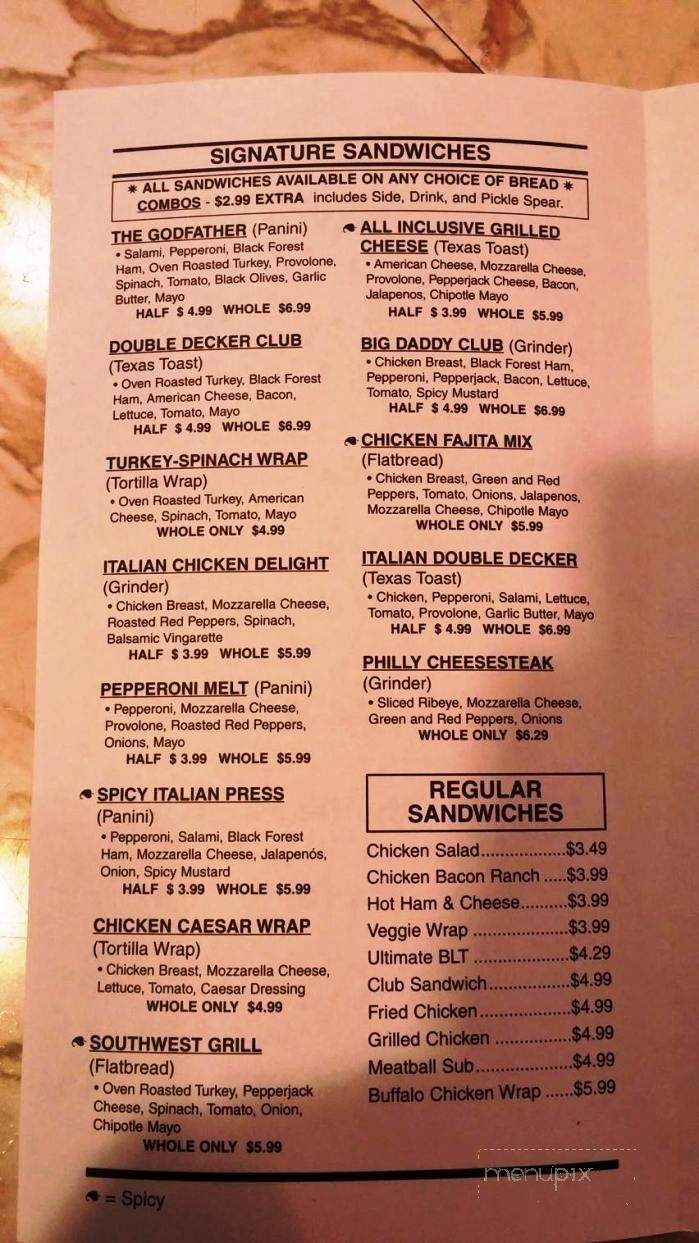 Stacked Bistro - McMinnville, TN menu_pic