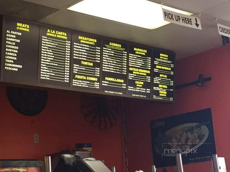 Taqueria La Famosa - Palmdale, CA menu_pic