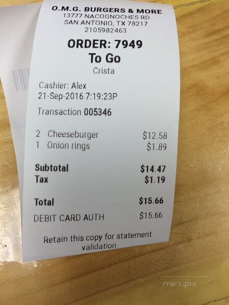/29017909/O-M-G-Burgers-and-More-San-Antonio-TX - San Antonio, TX