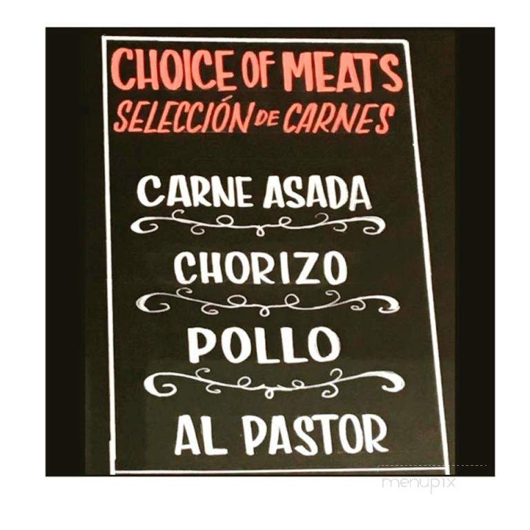 Ta' Carbon Mexican Taqueria - Downey, CA menu_pic