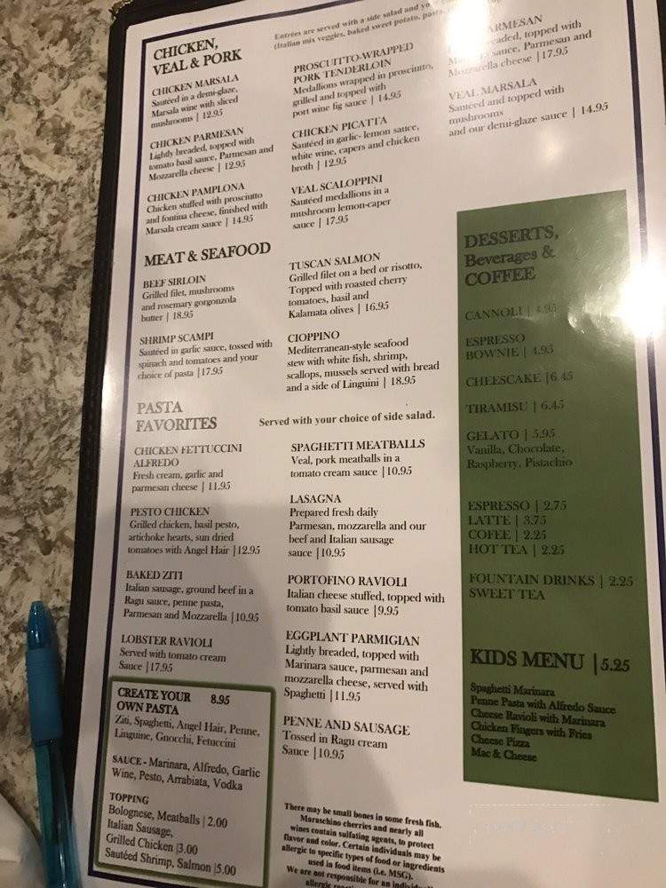 Grapevines - Dahlonega, GA menu_pic