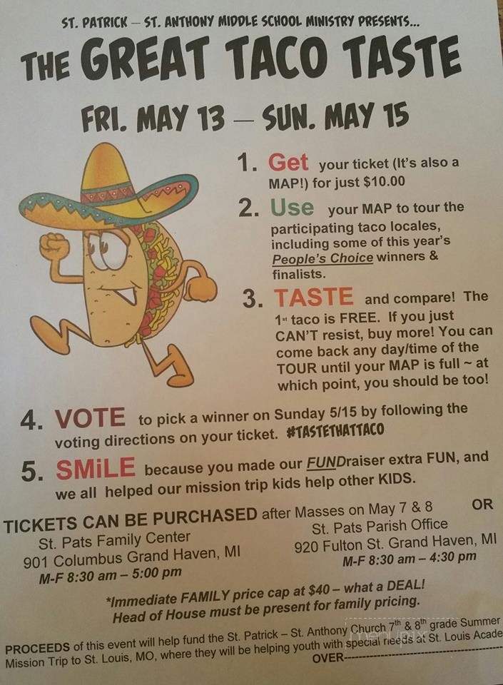 Mi Cocina - Grand Haven, MI menu_pic