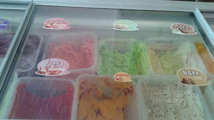 La Natural Michoacana Ice Cream Stop - Fontana, CA menu_pic