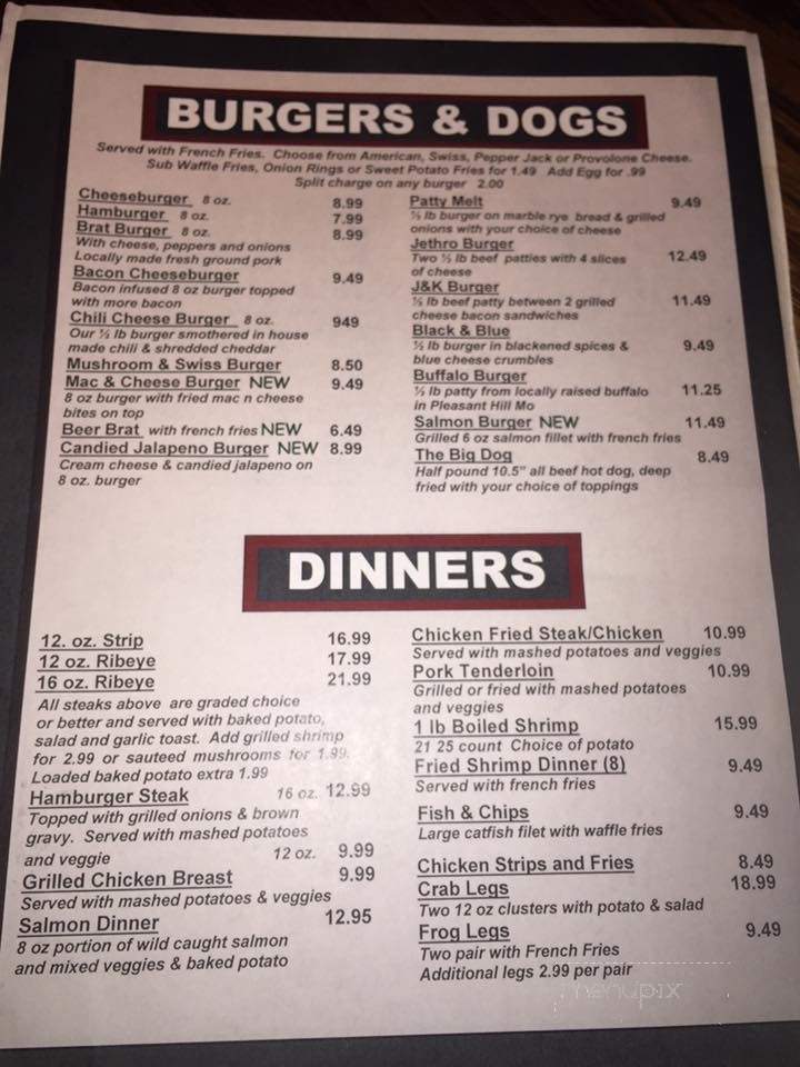 /29023945/Sams-Place-Menu-Pleasant-Hill-MO - Pleasant Hill, MO