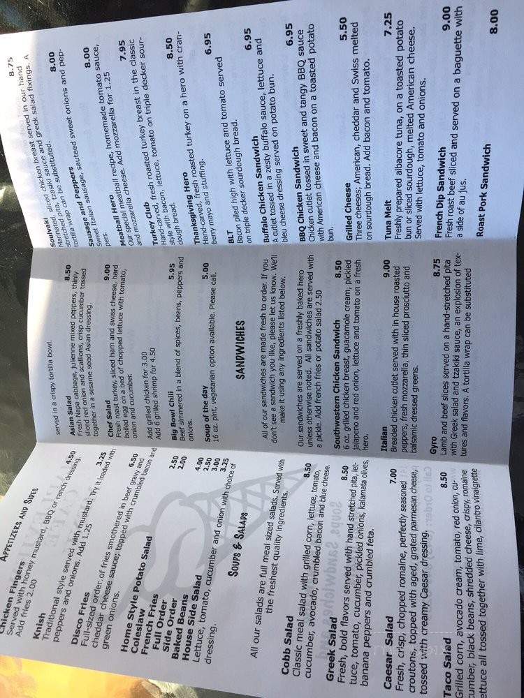 Mapleview Cafe - Poughkeepsie, NY menu_pic