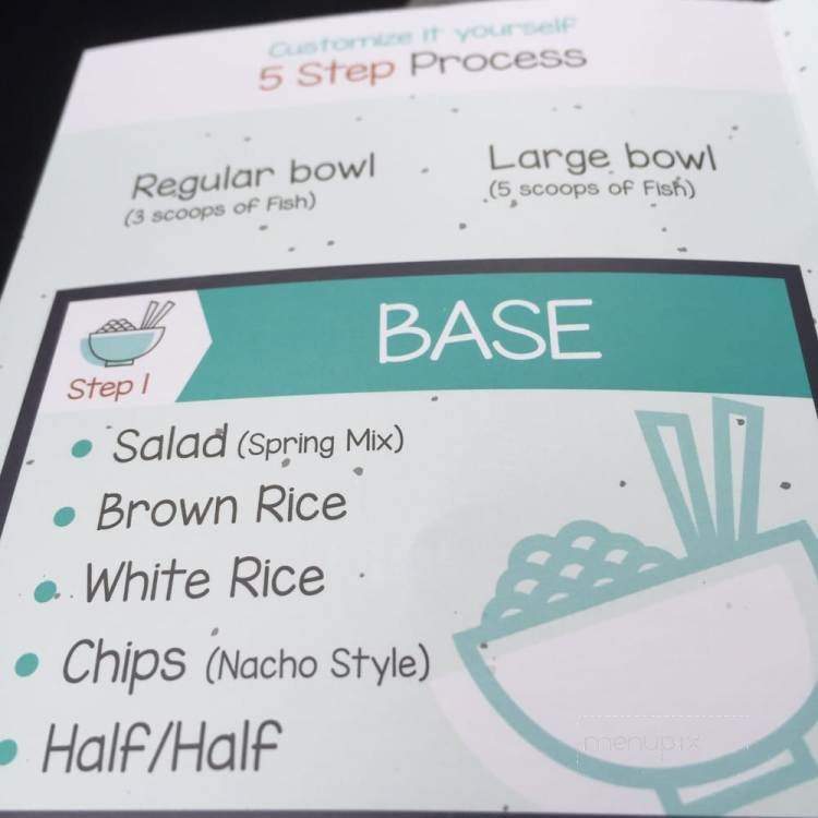 Simply Poke - Santa Fe Springs, CA menu_pic